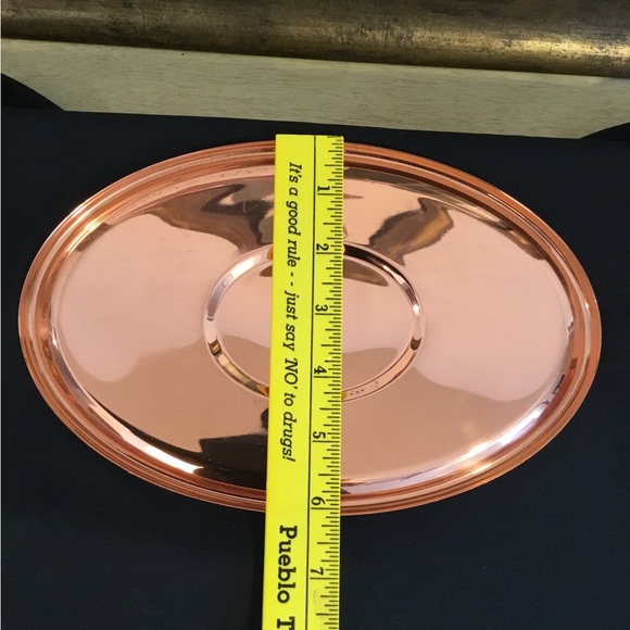 VTG MCM Copper Serving Dish - Picture 5 of 9